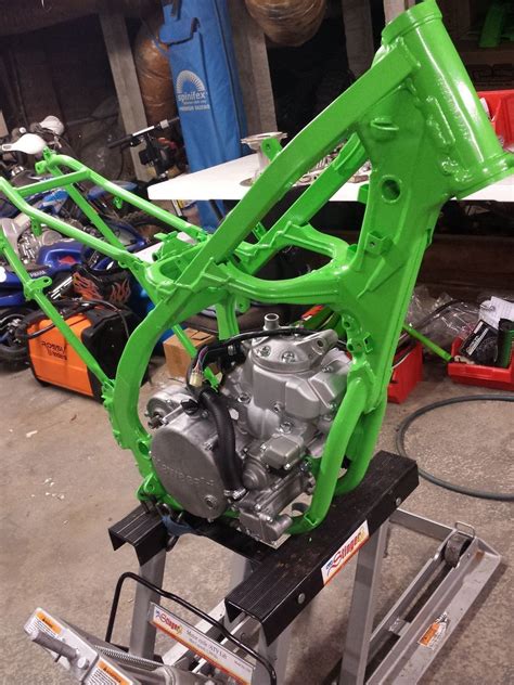 Kawasaki green frame paint - Old School Moto - Motocross Forums ...