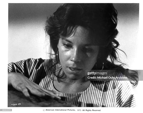 Actress Jennifer Salt in a scene from the movie "Sisters" circa 1973