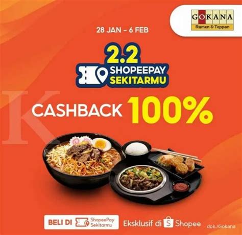 Promo Gokana Spesial Minggu Imlek Ada Cashback Menu Gokana Via