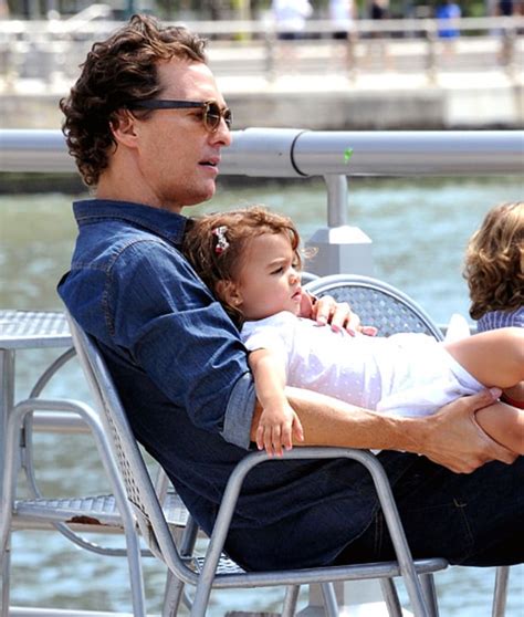 Matthew And Vida Mcconaughey Famous Celeb Dads And Daughters Us Weekly