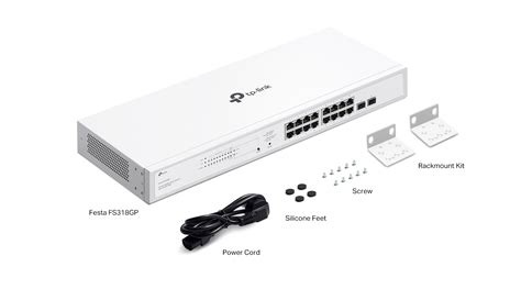 Festa Fs Gp Port Gigabit Smart Switch With Port Poe Tp Link