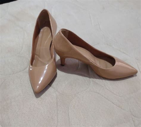 Bel Ssimo Scarpim Nude Sapato Feminino Usado Enjoei