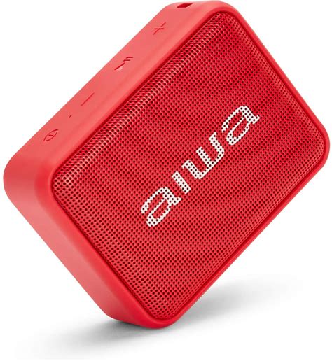 Aiwa Bs Rd Conf Rencier Rouge Bluetooth Discoazul