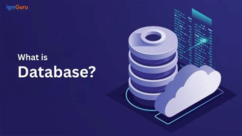 guide  understanding databases