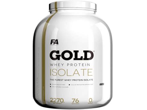 Fa Gold Odżywka białkowa Protein Isolate 2270 g Fitness Authority