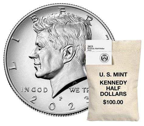 Kennedy 2023 Half Dollar 200-Coin Bag | US Mint