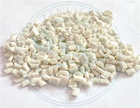 Milky White Reprocessed Polypropylene Rpp Granules Mfi For