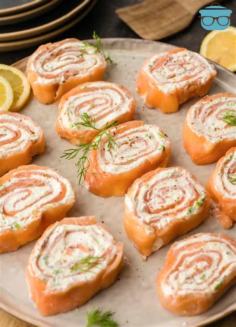 Smoked Salmon Pinwheels The Country Cook