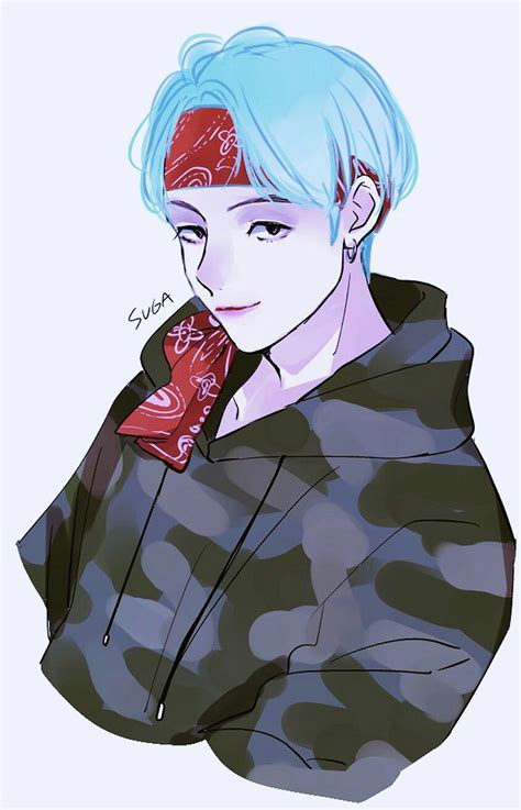 Yoongi Fanart Bts Drawings Fan Art Bts Chibi