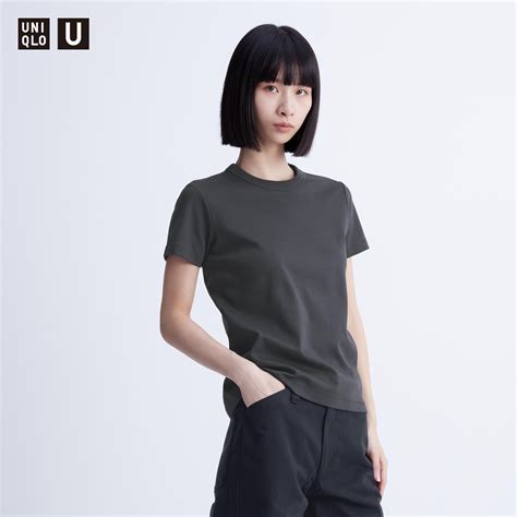 Women U Crew Neck Short Sleeve T Shirt Uniqlo Us