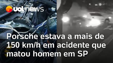 Porsche Estava A Mais De Km H Em Acidente Que Matou Motorista De