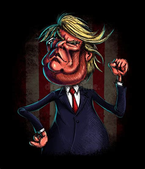 Donald Trump Cartoon Stock Illustrations – 1,091 Donald Trump Cartoon ...