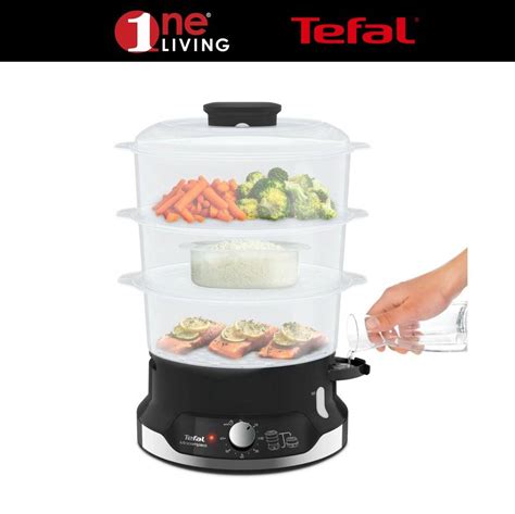 Tefal Ultra Compact Food Steamer Pengukus Elektrik VC2048