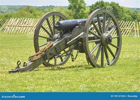 Civil War Cannon Stock Photo Image Of Rifle Artillery 109147436