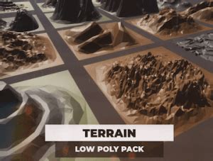 Download Low Poly Terrain Pack - Free Unity Asset