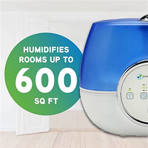 PureGuardian H4810AR Ultrasonic Warm And Cool Mist Humidifier For