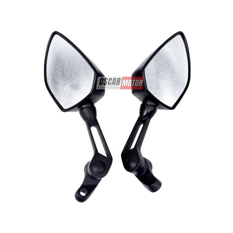 Jual SPION DUCATI UNIVERSAL FULL CNC BLACK THAILAND MOTOR SPORT MIRROR