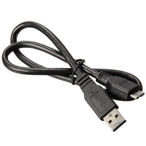 Usb Male A To Micro B Male Data Cable For External Hdd Hard Drive