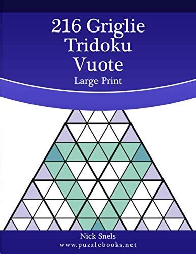 216 Griglie Tridoku Vuote Puzzle Grandi Amazon Co Uk Snels Nick