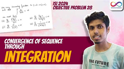 Convergence Of Sequence Integration Isi Objective Problem