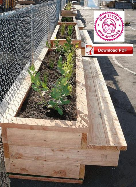 Plan Pour Fabriquer Un Potager En Bois