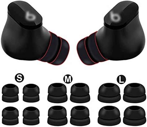 Amazon 6 Pairs Double Flange Compatible With Beats Studio Buds