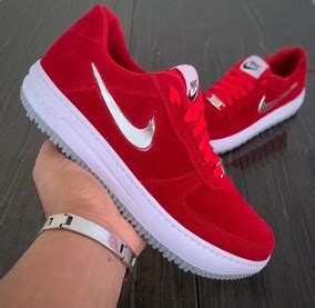 Venta Nike Air Force 1 Mujer Rojas En Stock