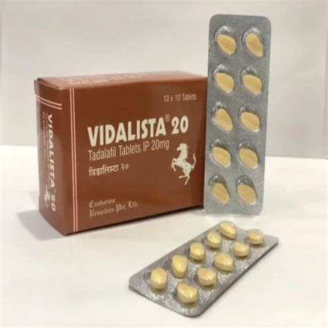 Vidalista Mg Tadalafil Tablet At Rs Stripe Cialis In Nagpur