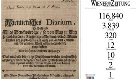 Addio Dopo 320 Anni Alla Wiener Zeitung In Versione Cartacea Fra I Più