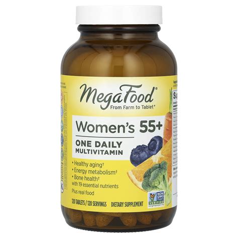 Megafood Womens 55 One Daily Multivitamin 120 Tablets