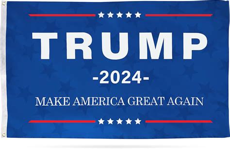 Trump 2024 Make America Great Again Flag American Flagpole Flag Co