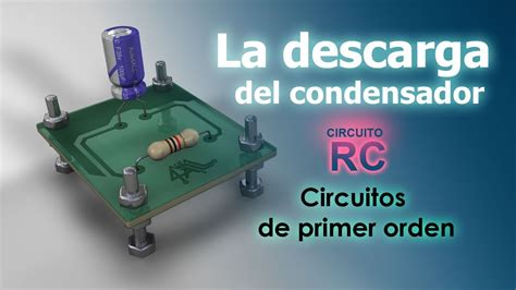 La Descarga Del Condensador Circuitos De Primer Orden Circuito Rc ExplicaciÓn Capacitor