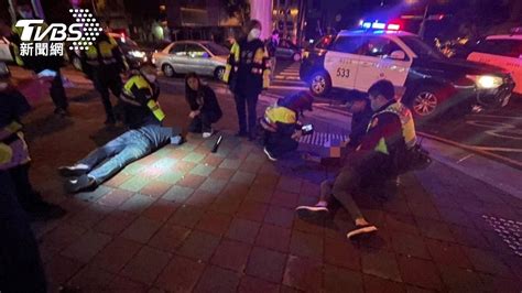 酒後反目！台中10人街頭大亂鬥 18警壓制抄出1槍13彈│警方│鬥毆│槍械│tvbs新聞網