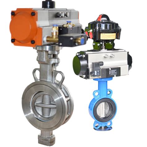 Pneumatic Butterfly Valve POV VALVE CHINA MANUFACTURER