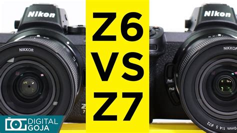 Nikon Z6 Vs Z7 Video Whats Different Youtube