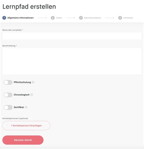 Masterplan Tutorials Lernpfade Erstellen