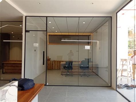 Toughended Clear Toughened Glass Partitions For Office Rs Sq Ft