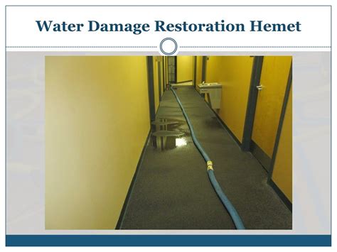 PPT - Water Damage Restoration Hemet California PowerPoint Presentation