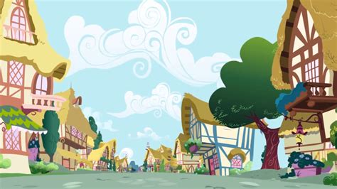 Ponyville Background 1 By Jawsandgumballfan24 On Deviantart