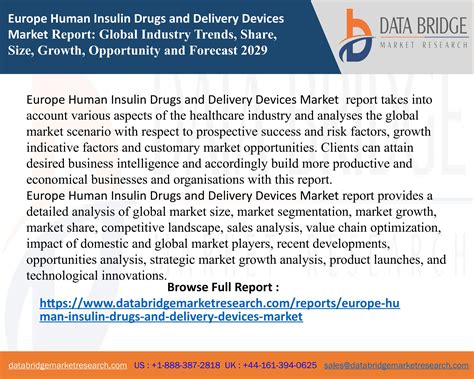 Europe Human Insulin Drugs And Delivery Devices Market Size Share