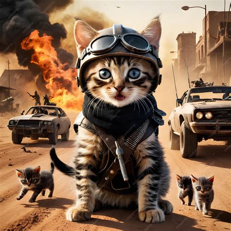 Premium Photo | The cutest kitten youve ever seen is bravely striking