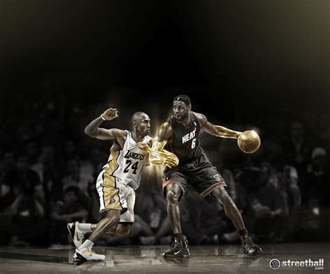 Lebron James And Kobe Bryant Wallpaper