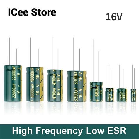 Aluminum Electrolytic Capacitor 16v High Frequency Low Esr 16v 100uf 220uf 470uf 680uf 1000uf