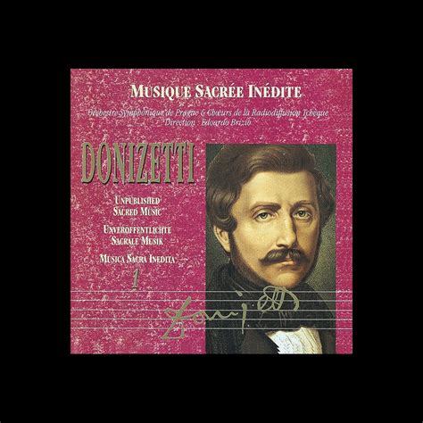 Musica Sacra Inedita Gaetano Donizetti Vol 1 Album By Orchestra