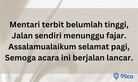 Contoh Pantun Pembuka Acara Buat Suasana Jadi Meriah