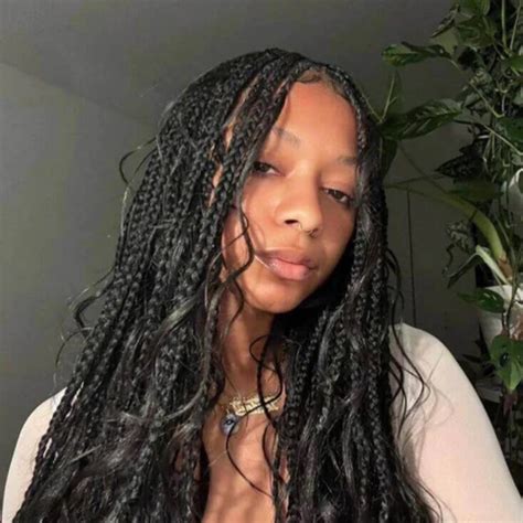 Bohemian Box Braids Styles For Black Women To Try In Curlfit