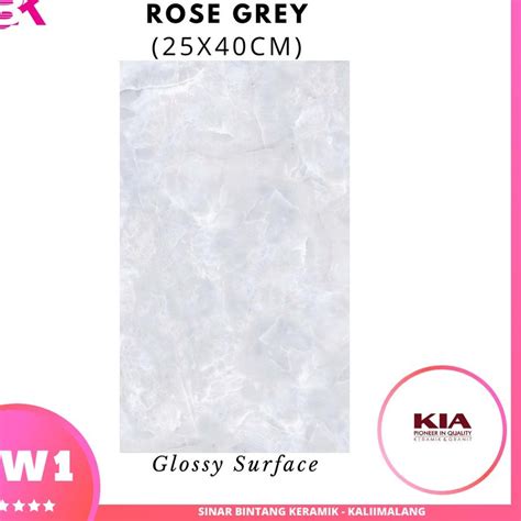 Jual Era772 Keramik Dinding Kamar Mandi 25x40 Rose Series Shopee