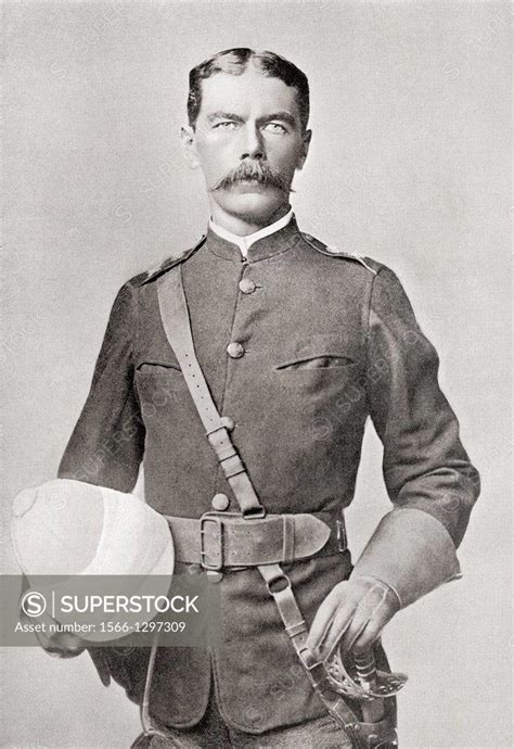 Lord Kitchener In As Major Of The Egyptian Cavalry Field Marshal