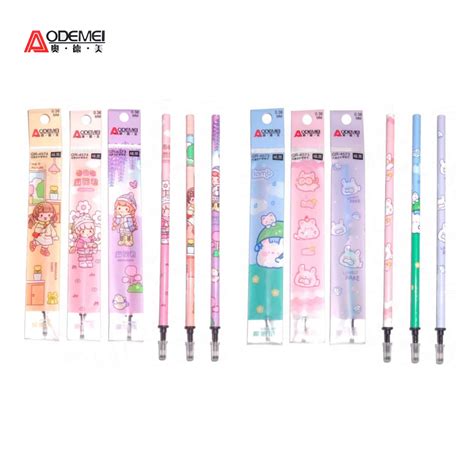 Jual 1 Pcs Refill Gel Pen Bisa Di Hapus Erasable Motif Fancy AODEMEI