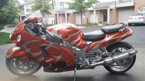 Custom Stretched Suzuki Hayabusa